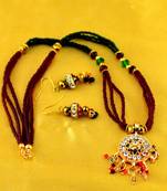Moti Mala Mangalsutra With Earing