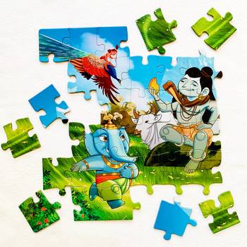 Puzzle - ganesha - 54 pieces - 2d jigsaw puzzle 5