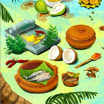 Puzzle - melting pot - 100 pieces - 2d jigsaw puzzle 5