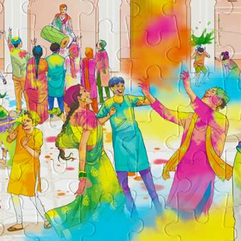 Puzzle - holi - 300 pieces - 2d jigsaw puzzle 2