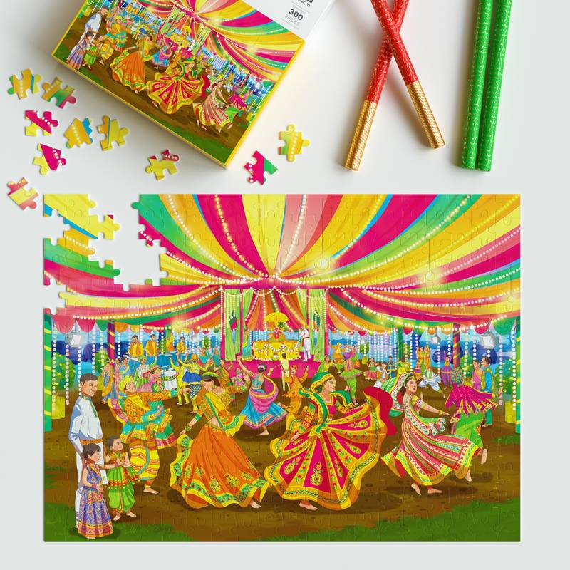 Puzzle - garba - 300 pieces - 2d jigsaw puzzle