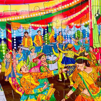 Puzzle - garba - 300 pieces - 2d jigsaw puzzle 4
