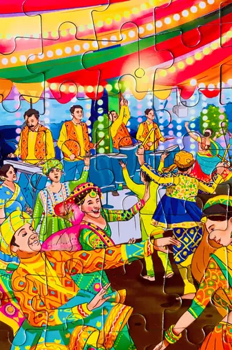 Puzzle - garba - 300 pieces - 2d jigsaw puzzle