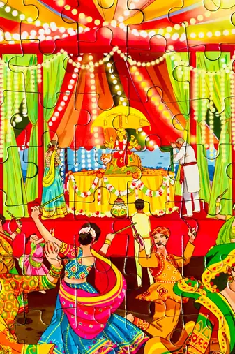 Puzzle - garba - 300 pieces - 2d jigsaw puzzle