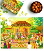 Puzzle - sacred knot - 300 pieces - 2d jigsaw puzzle