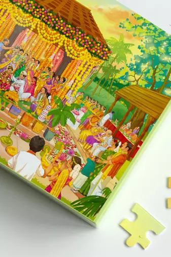 Puzzle - sacred knot - 300 pieces - 2d jigsaw puzzle