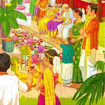 Puzzle - sacred knot - 300 pieces - 2d jigsaw puzzle 5