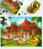 Puzzle - kathakali - 300 pieces - 2d jigsaw puzzle