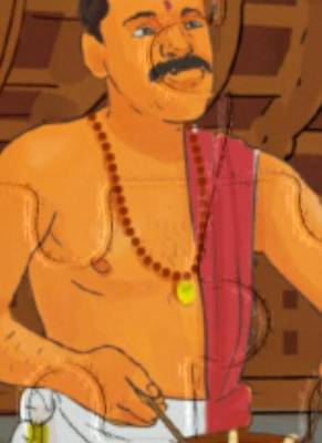 Puzzle - kathakali - 300 pieces - 2d jigsaw puzzle 2