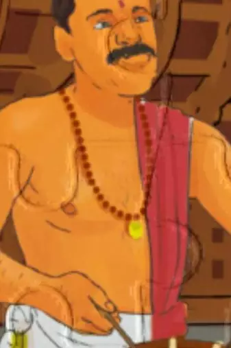 Puzzle - kathakali - 300 pieces - 2d jigsaw puzzle