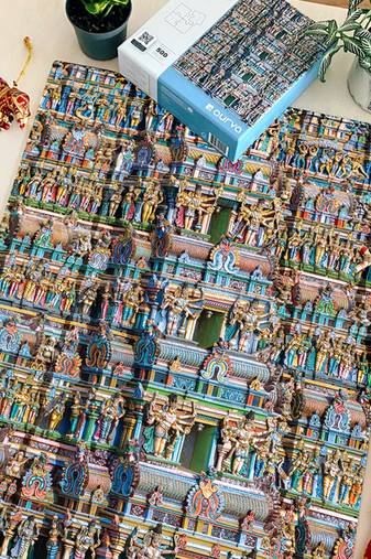 Puzzle - gopura - 500 pieces - 2d jigsaw puzzle