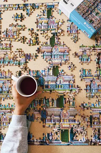 Puzzle - gopura - 500 pieces - 2d jigsaw puzzle