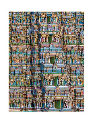 Puzzle - gopura - 500 pieces - 2d jigsaw puzzle 3