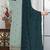 Sky blue embroidered faux georgette suit 