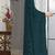 Green embroidered faux georgette suit 