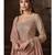 Beige real georgette anarkali Suit 