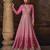 Pink real georgette anarkali Suit 