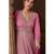 Pink real georgette anarkali Suit 