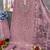 Pink embroidered faux georgette suit 