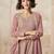 Peach heavy fox georgette Suit