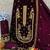 Purple velvet embroidered suit