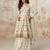 White heavy fox georgette Suit