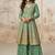 Green heavy fox georgette Suit