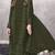 Mehendi embroidered faux georgette suit 