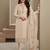 Beige heavy natural crepe Suit