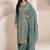 Sky blue viscose muslin Suit