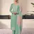 Green moonga silk Suit
