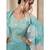 Sky blue moonga silk Suit
