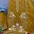 Mustard heavy organza semi stitched suit with embroidery work