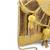 Anekaant Tassel Tales Pastel Yellow & Antique Gold Sunbrust Beaded Satin Sling Bag