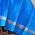 Blue kanchipuram saree