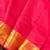 Yellow and pink pattu saree with silk mark certified