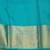 Peach silk saree with silk mark certified
