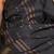 Black and orange silk saree with silk mark certified