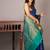 Navy blue pattu saree with silk mark certified