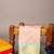 Pastel pink and blue soft silk saree