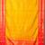 Mango yellow and peachish soft silk saree