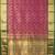 Purple and green soft silk saree
