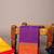 Purple pure kanchi cotton saree