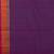 Purple pure kanchi cotton saree