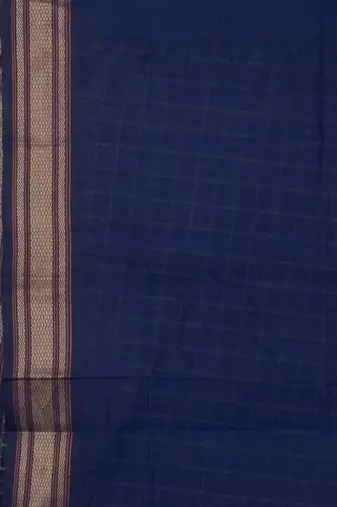 Blue ayiram putta kanchi cotton saree