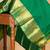 Yellow pattu saree with silk mark certified
