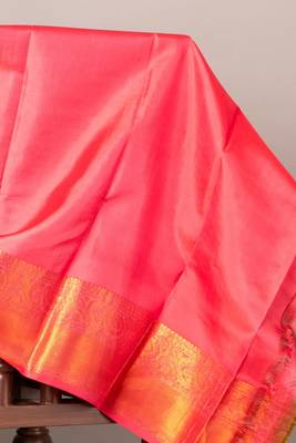 Pastel green silk saree with silk mark certified 4