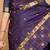 Blue vairaoosi checks silk saree with silk mark certified