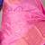 Dark blue & pink kanchipuram silk saree with silk mark certified