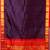 Ms blue and red pure kanchi sico saree